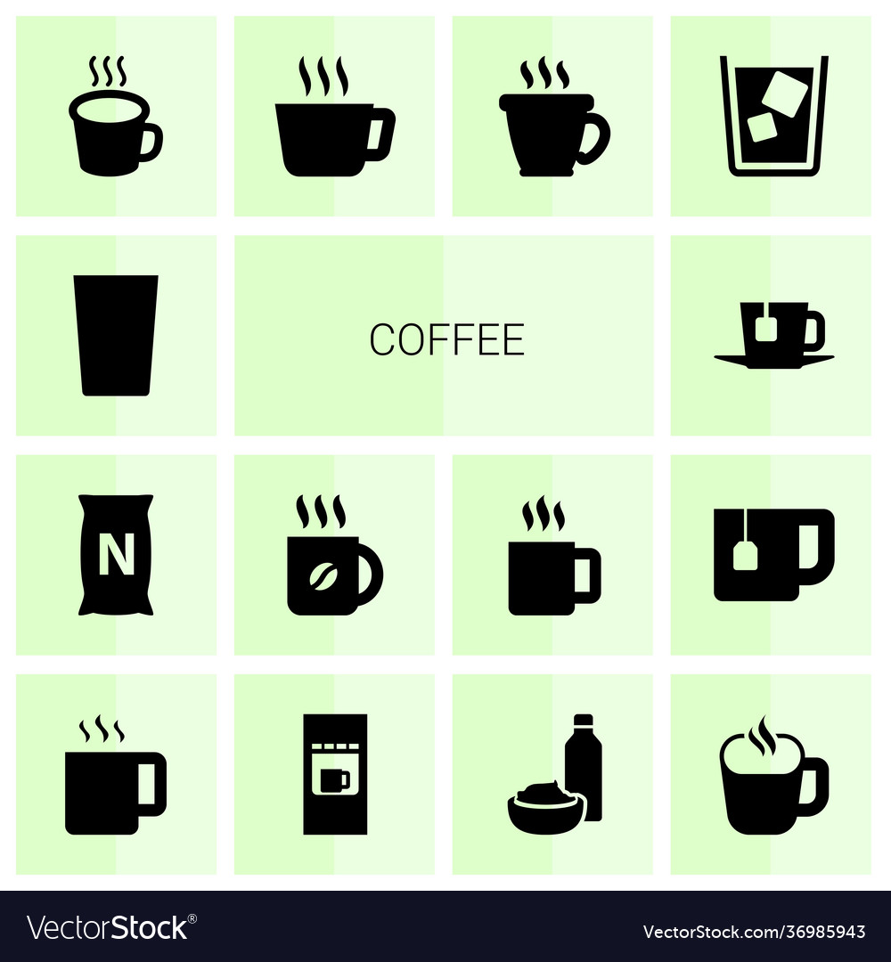 Coffee icons