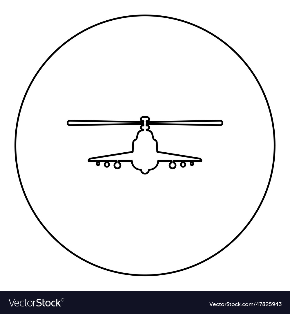 Combat helicopter attack military concept view