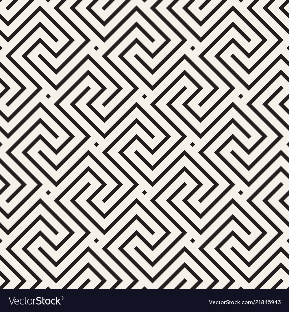 Geometric Line Tiling Pattern