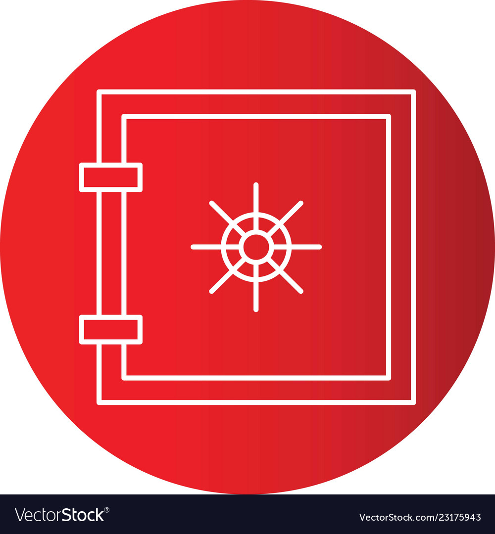 Gradient line circle perfect icon or pigtogram