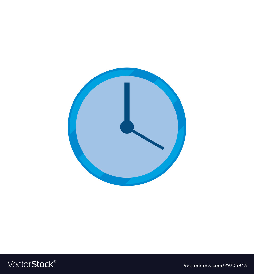 Isolated clock instrument fill style icon