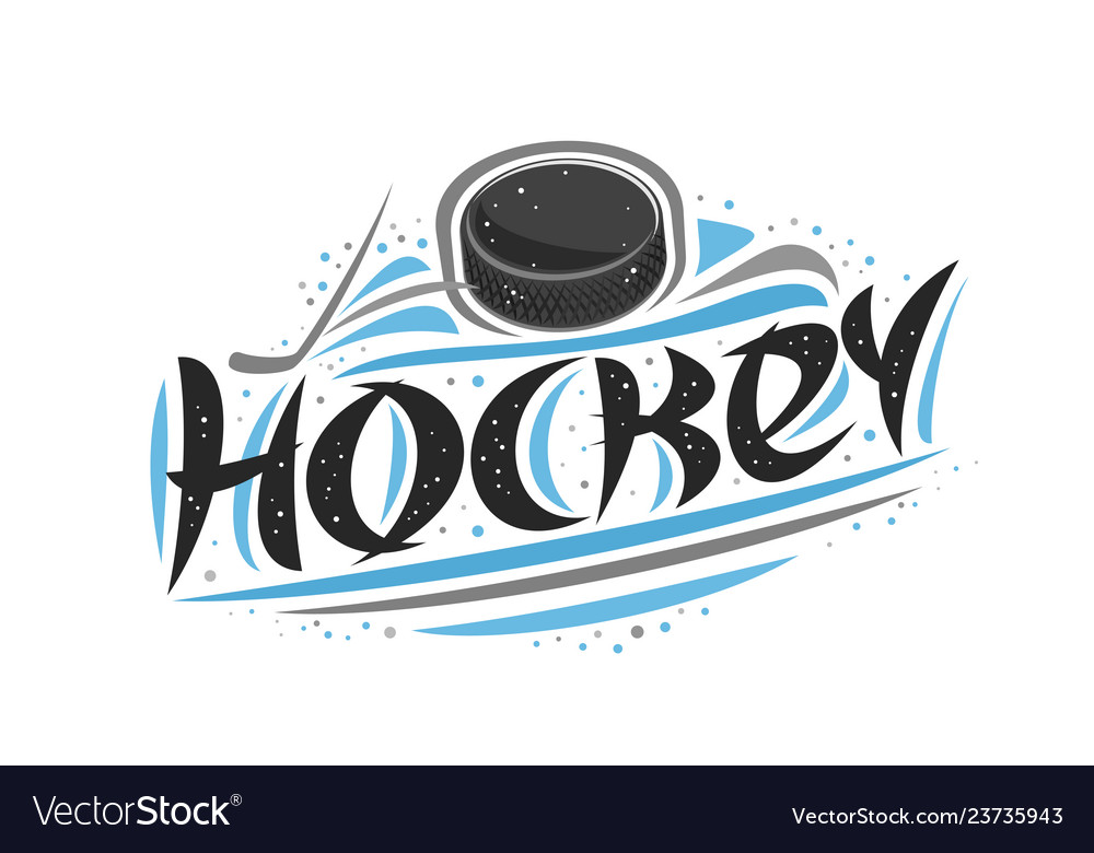 Logo for ice hockey Royalty Free Vector Image - VectorStock