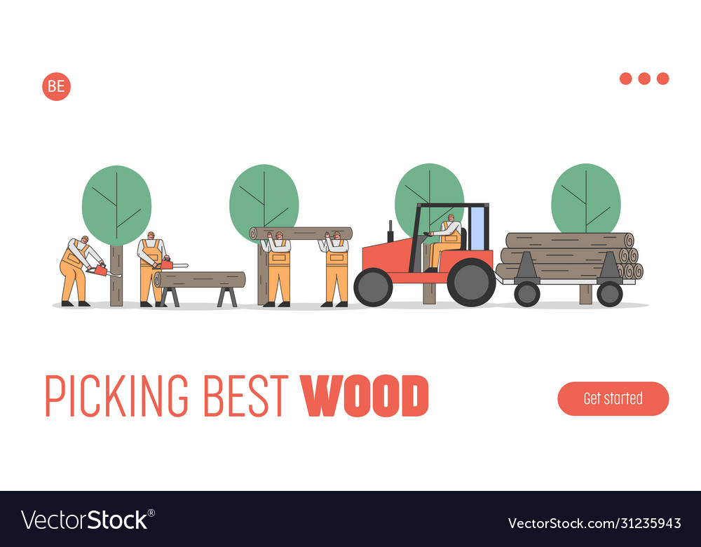 Sawmill concept process of cutting