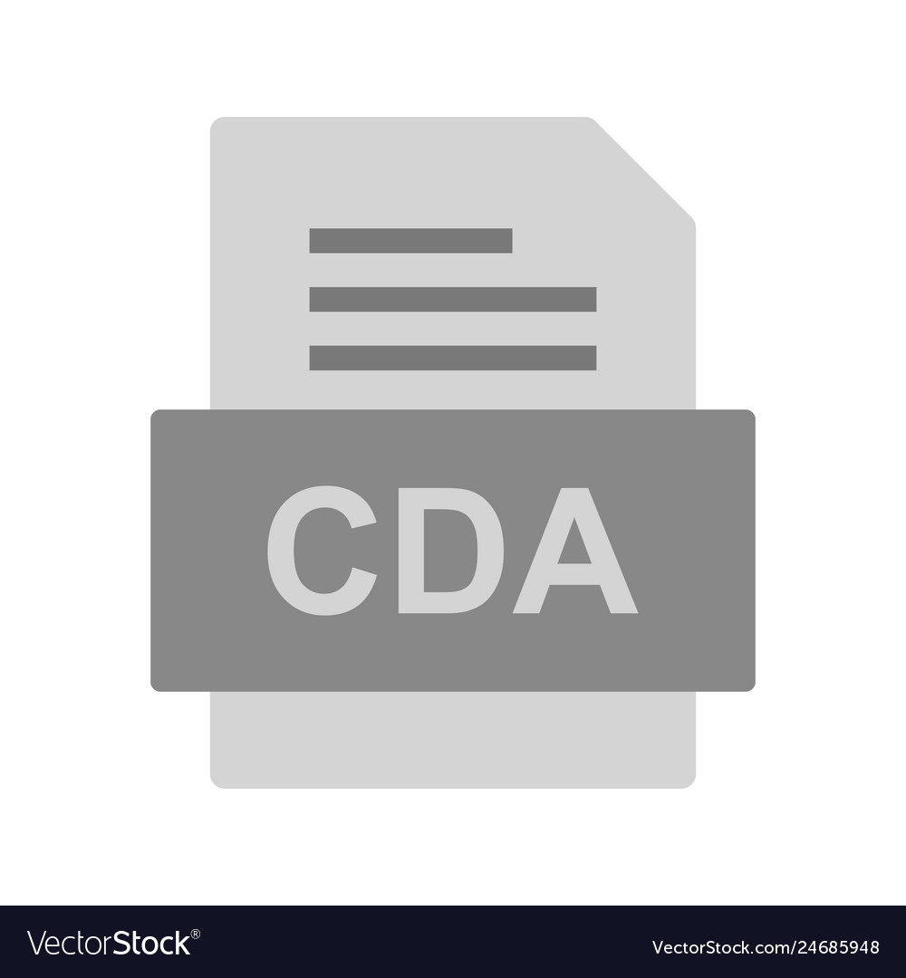 Cda file document icon