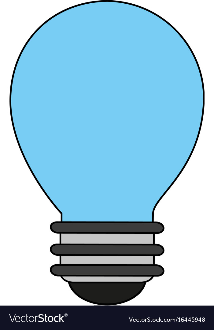 Regular lightbulb icon image