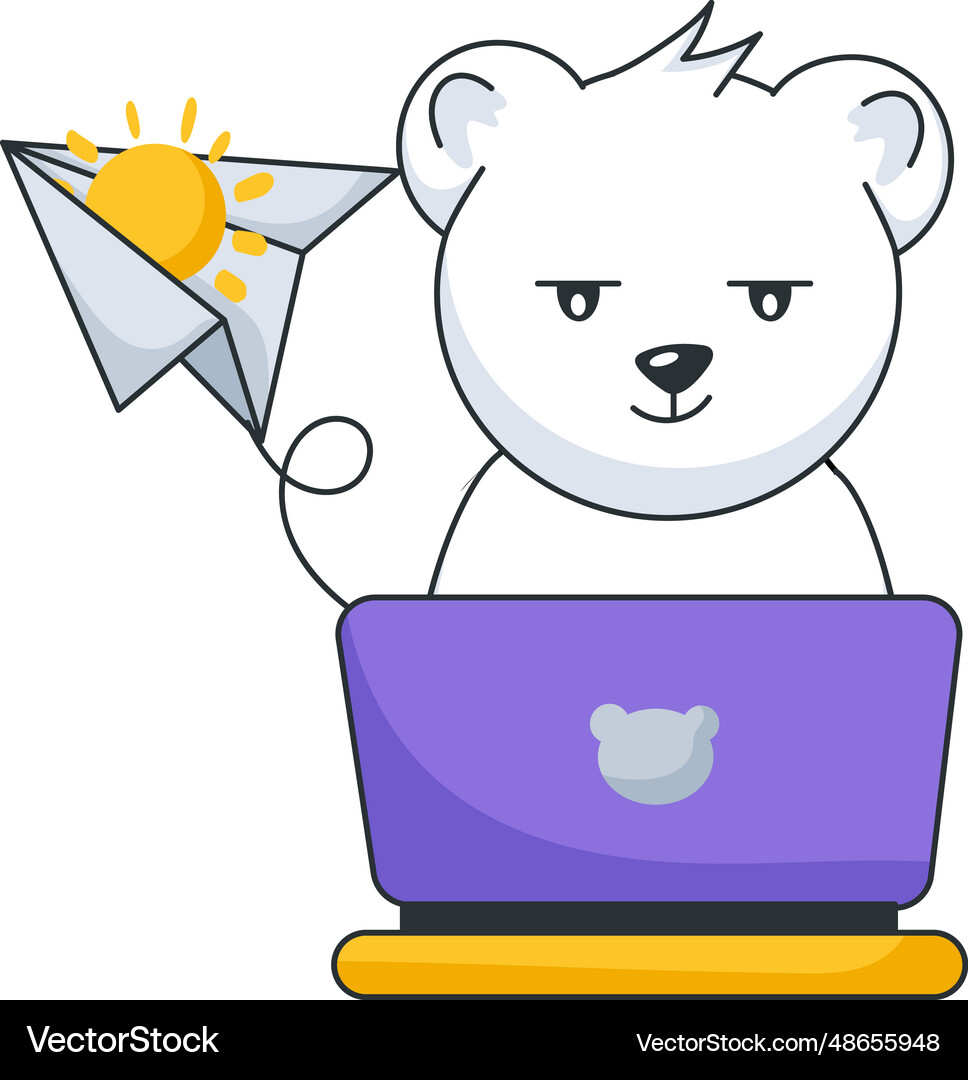 Sending mail Royalty Free Vector Image - VectorStock