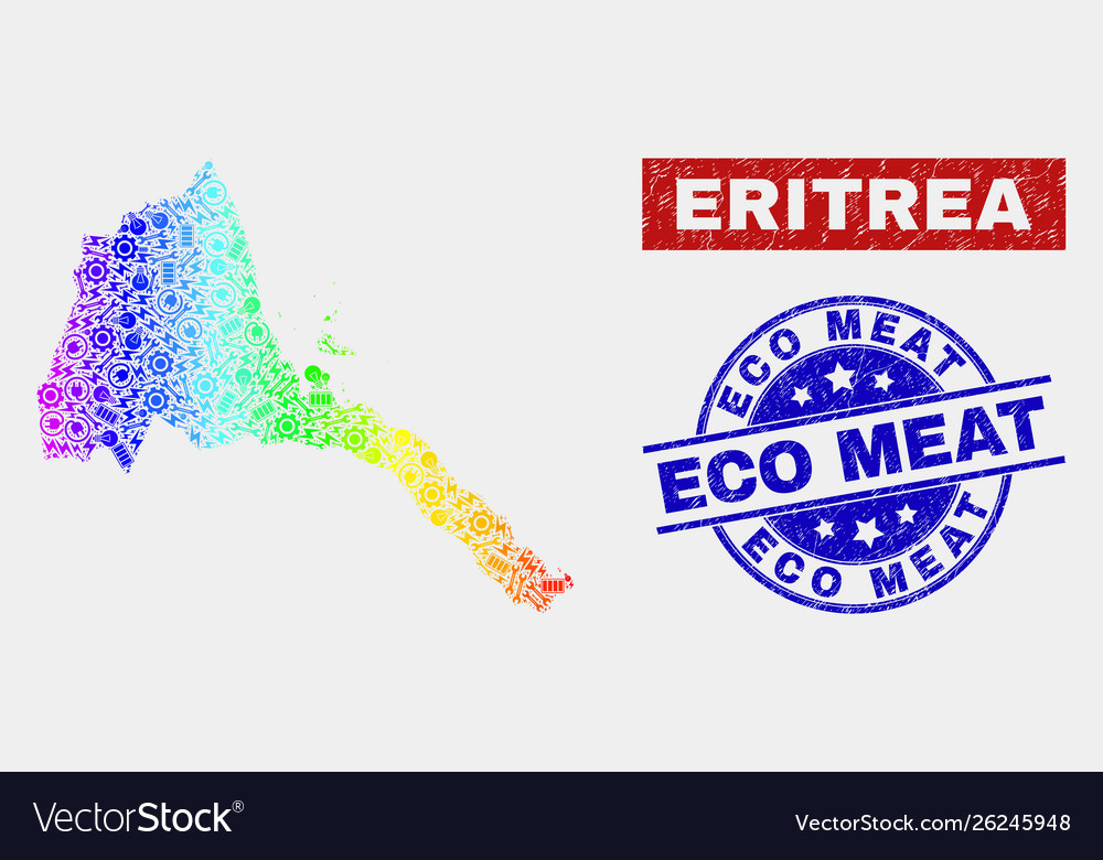 Spectrum factory eritrea map and distress eco meat