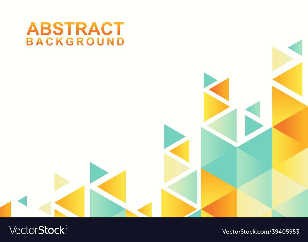 Abstract geometric background with triangle
