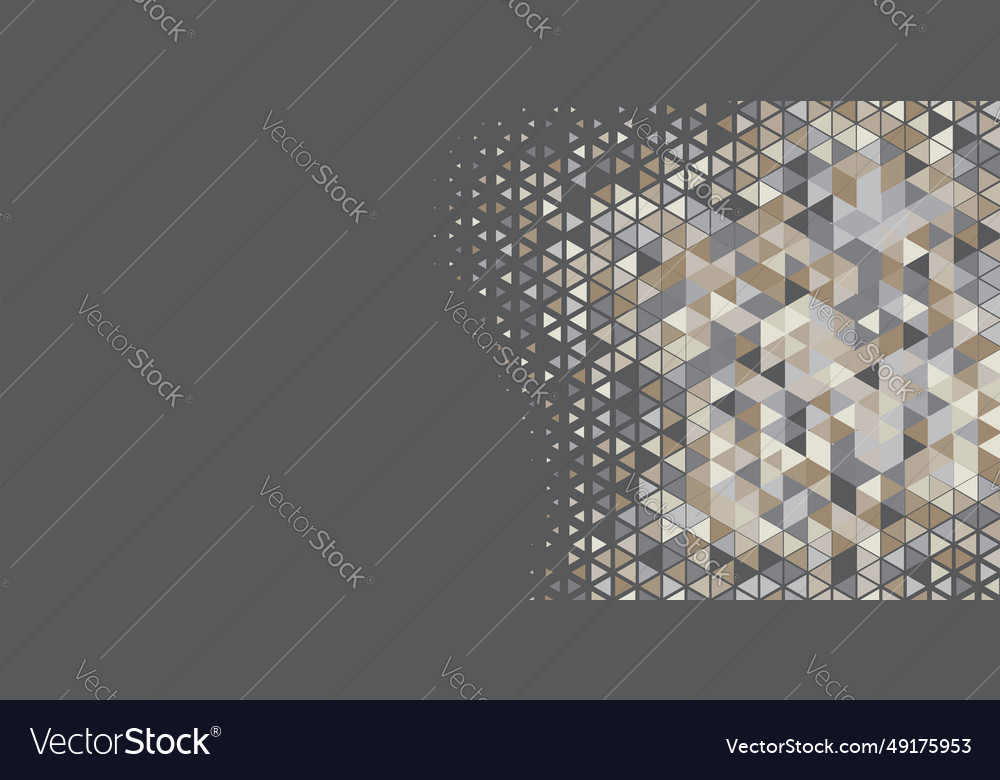 Abstract triangle colorful background