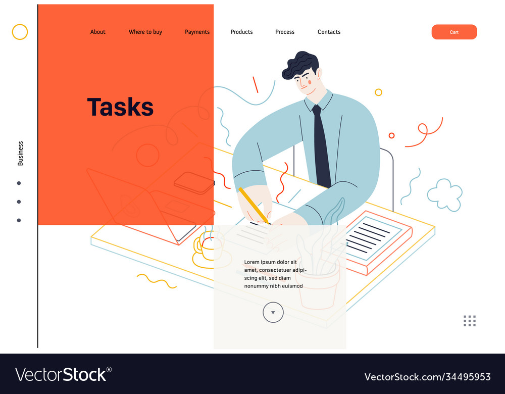 Business Tasks & Workflow Template