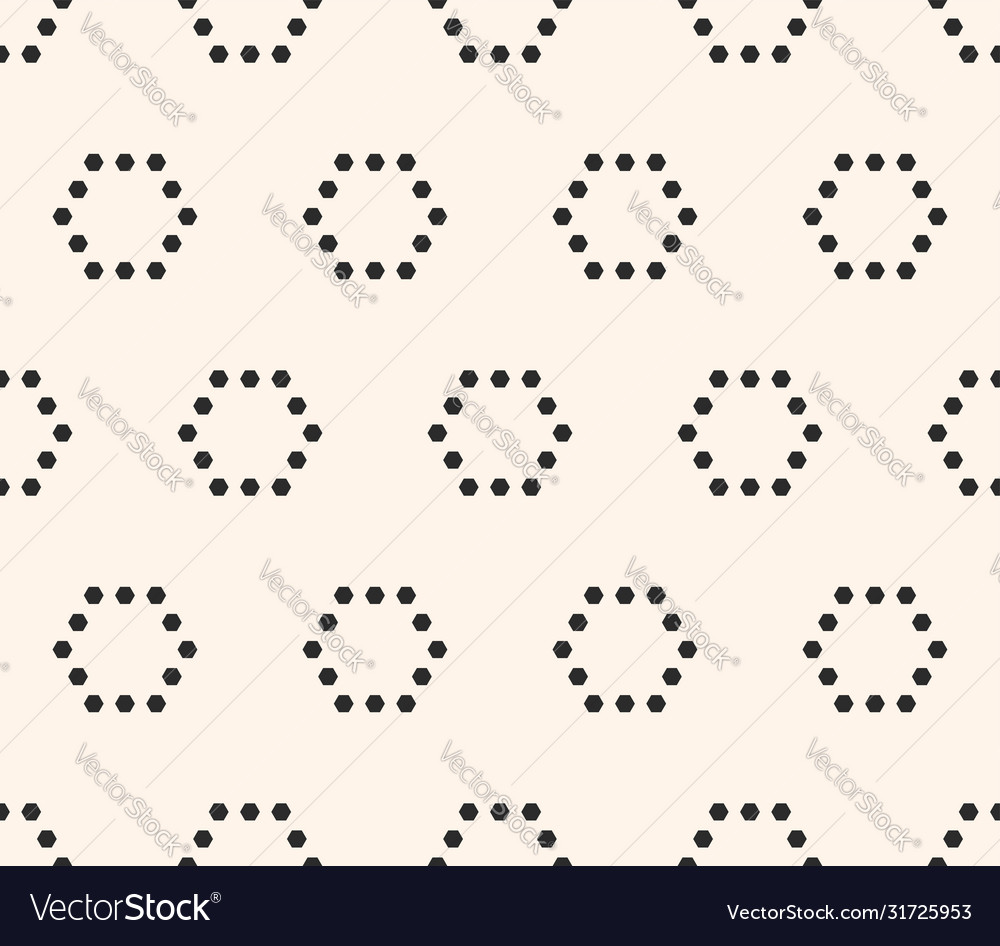 Minimalist seamless pattern simple geometric vector image Minimalist seamless pattern simple geometric