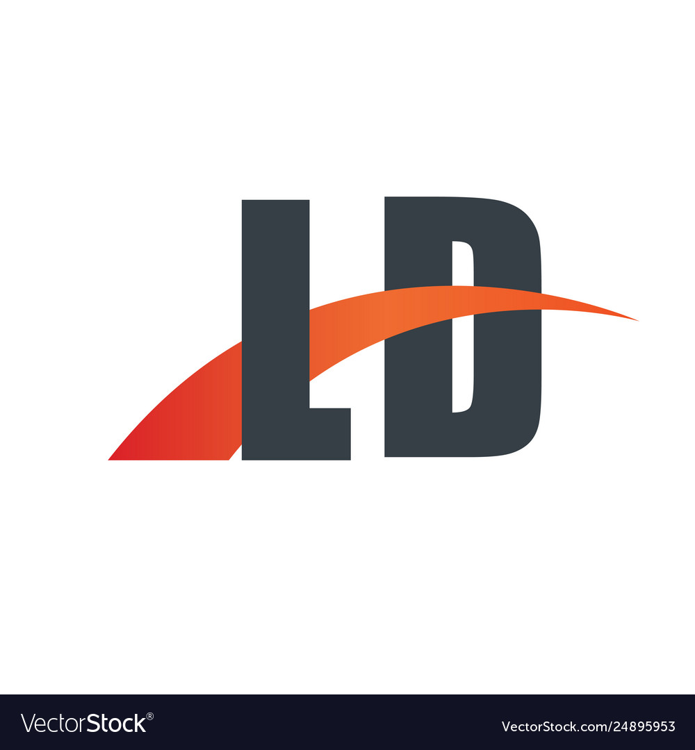 Overlapping LD Initial Logo