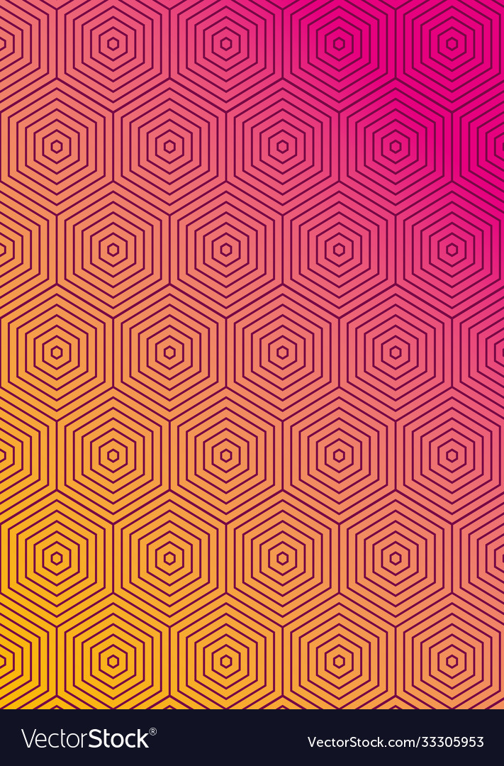 Pink with orange gradient and pattern background