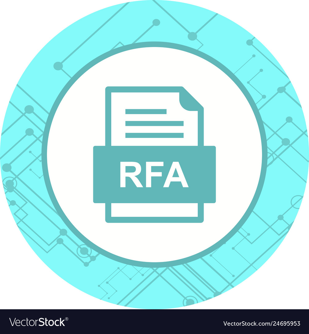 Rfa file document icon