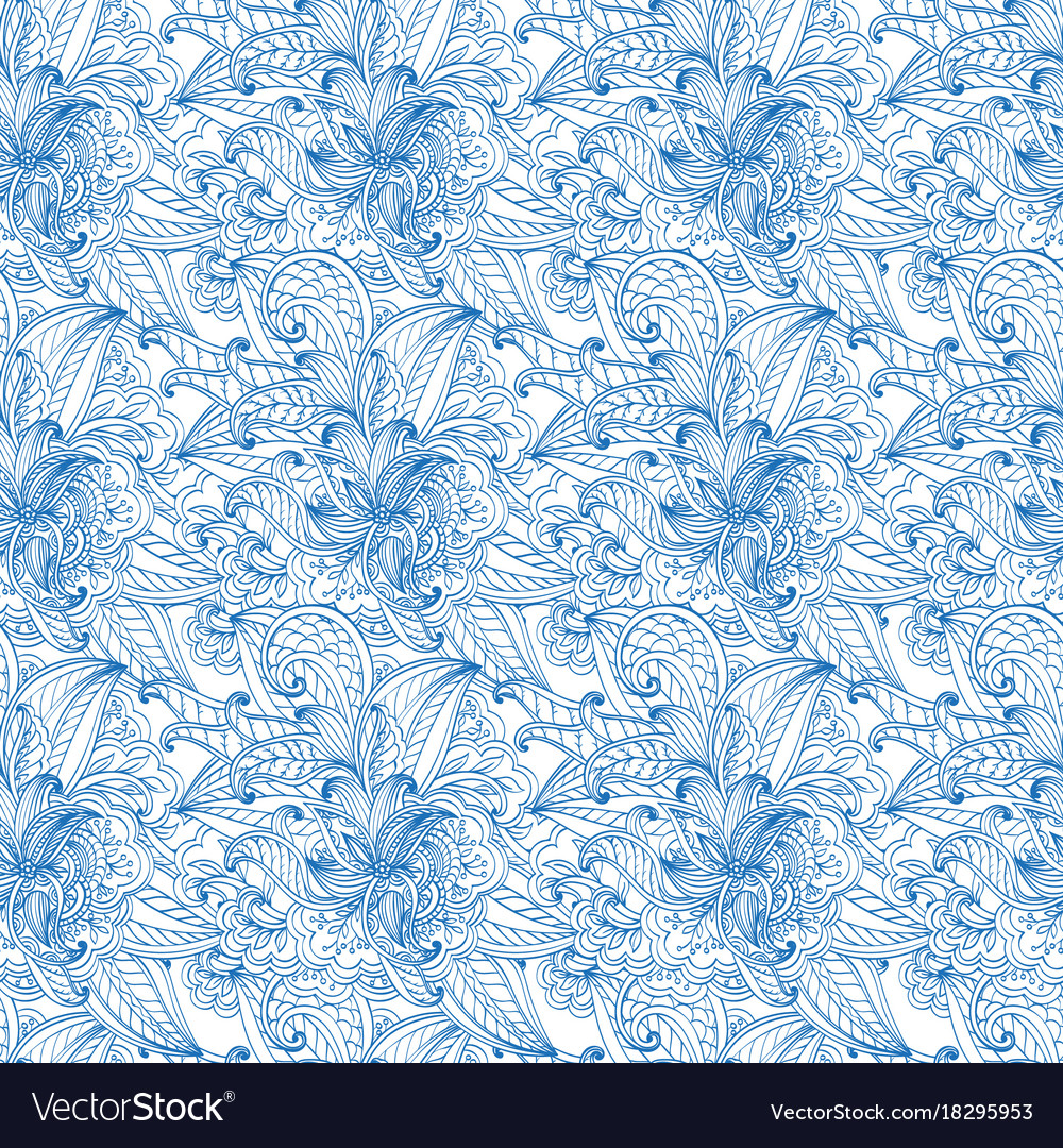Seamless abstract waves pattern