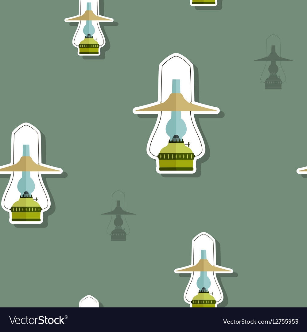 Seamless pattern with lanterns