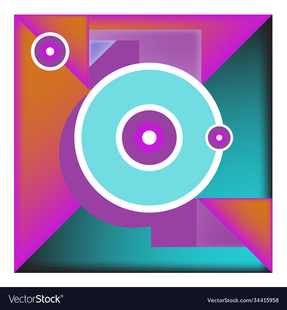 Abstract modern triangles background pattern