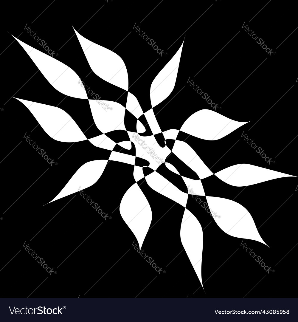 Abstractionist abstract geometric shape element