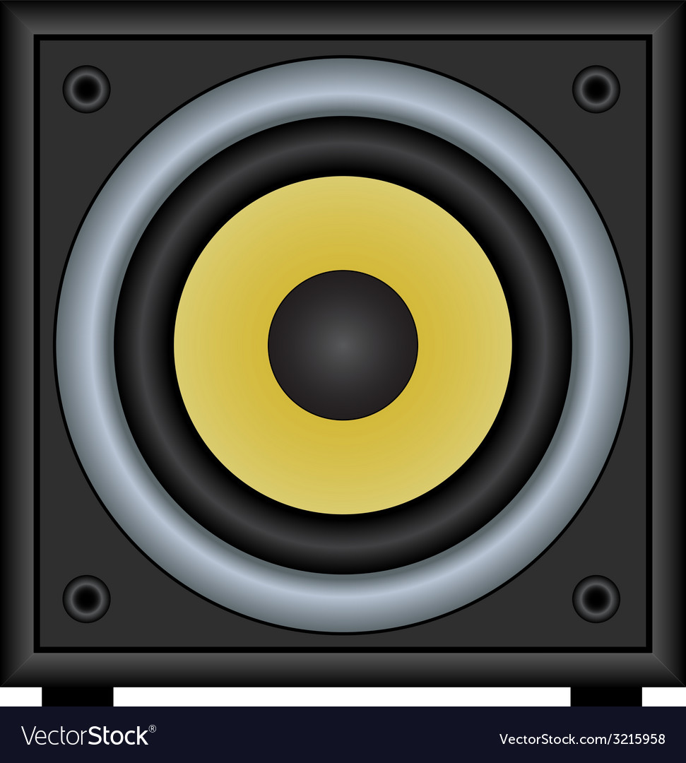 Audio speaker Royalty Free Vector Image - VectorStock