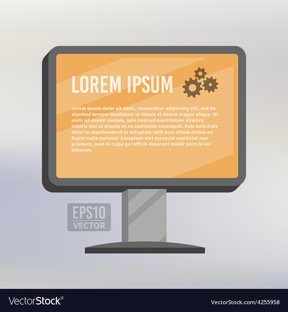Computer service background Royalty Free Vector Image