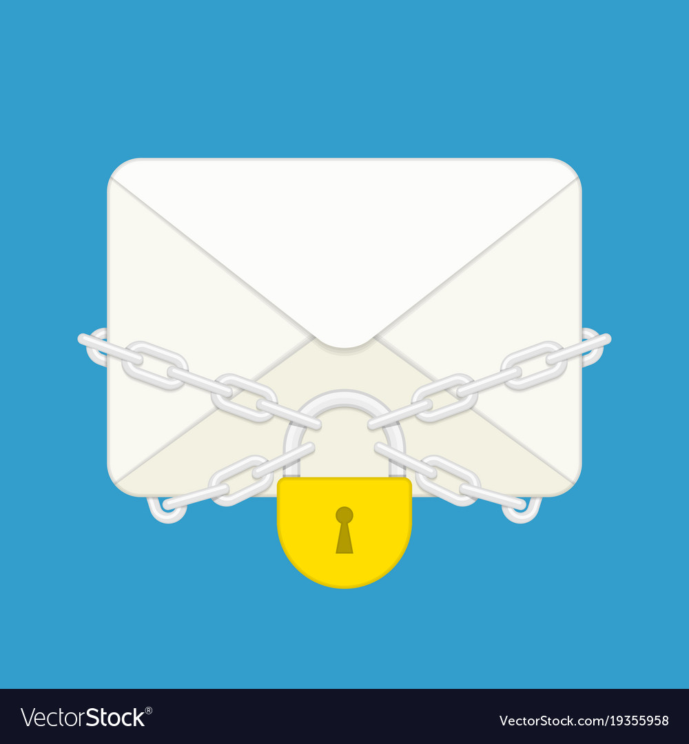 Envelope with lock