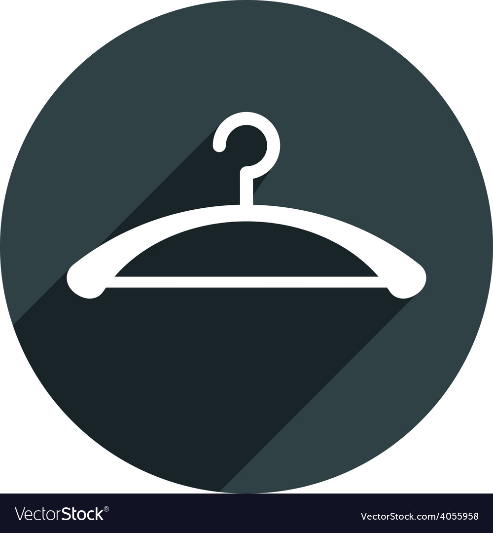 Hanger icon isolated