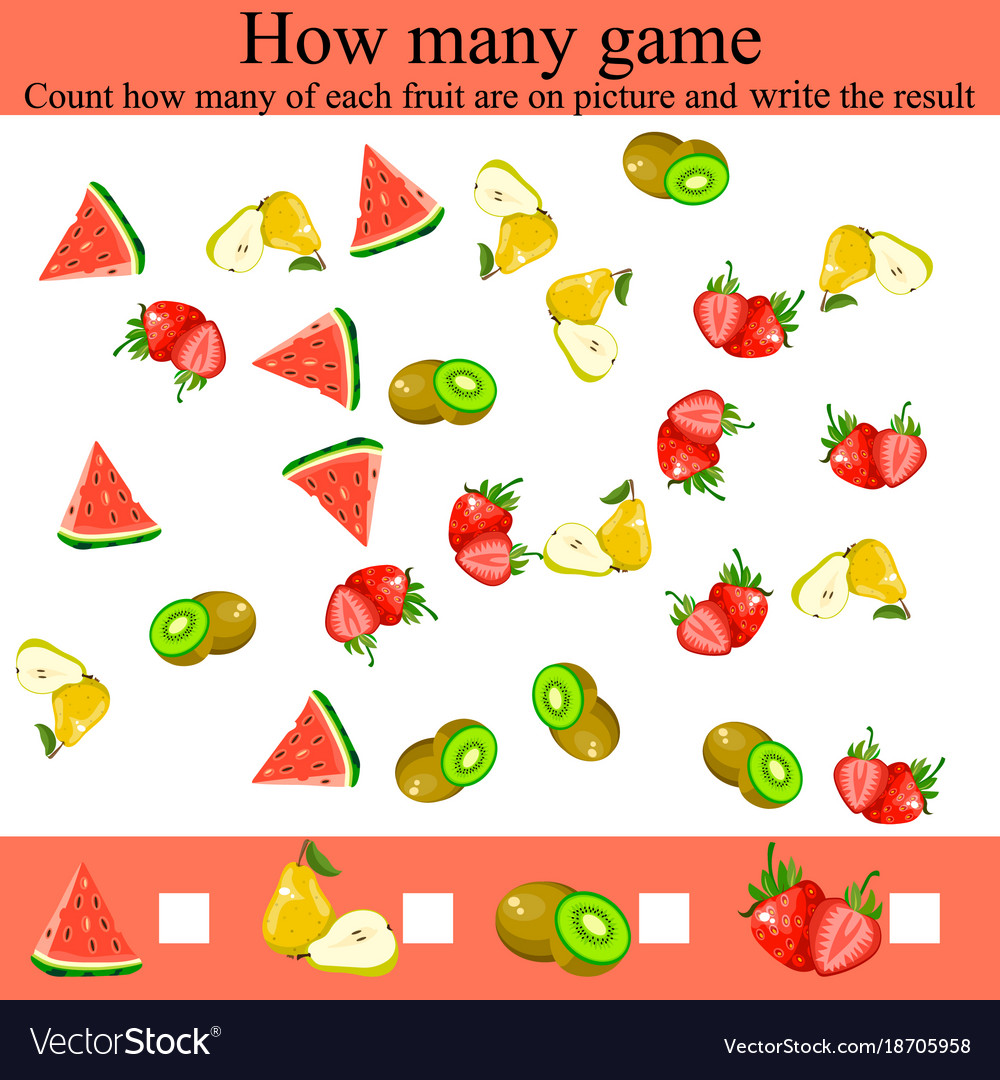 How many objcets game