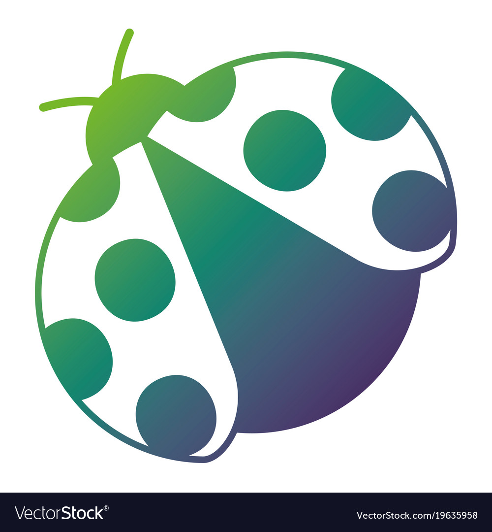 Ladybug insect small icon animal