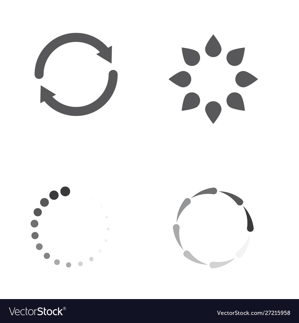Loading Icon Set - Circular Progress