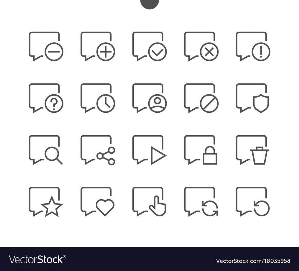 Messages ui pixel perfect well-crafted thin
