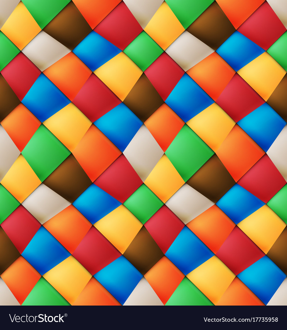 Patchwork motley seamless pattern