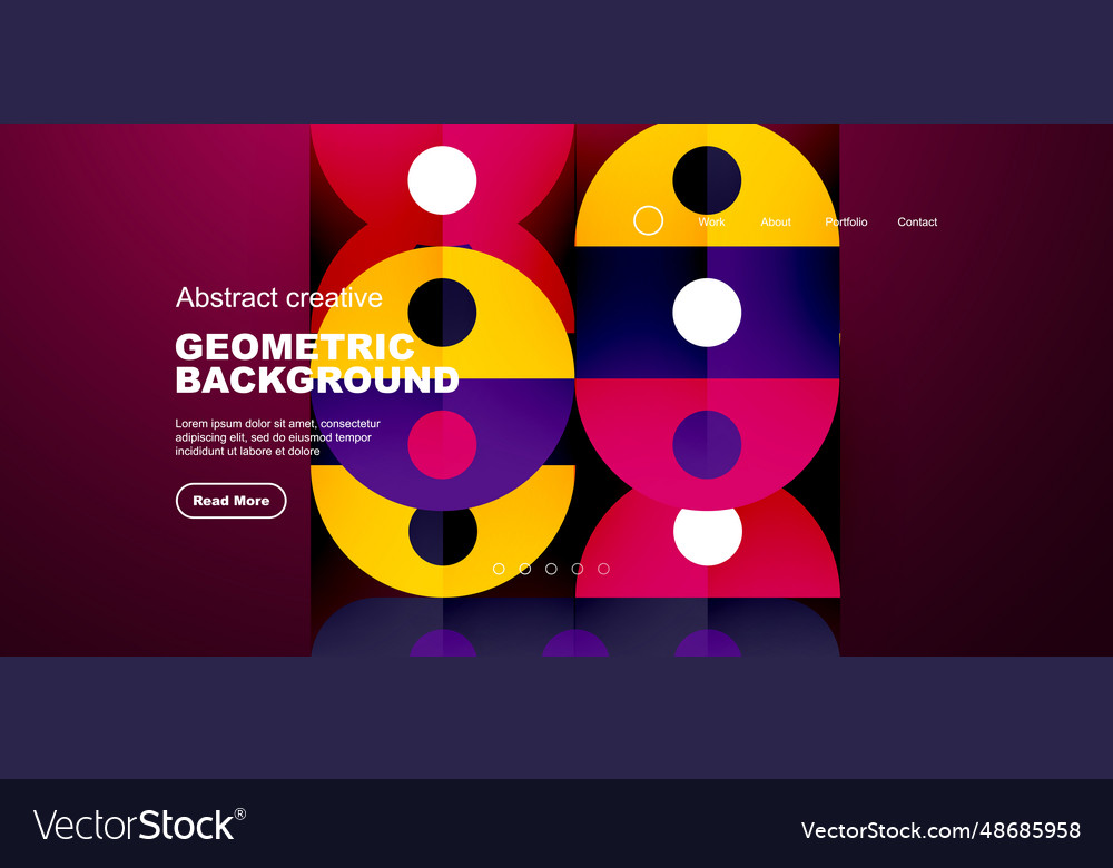 Simple circles and round elements pattern Vector Image Simple circles and round elements pattern