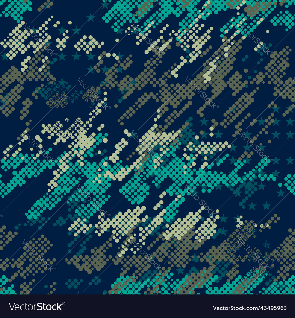 Camouflage pattern vector image Camouflage pattern