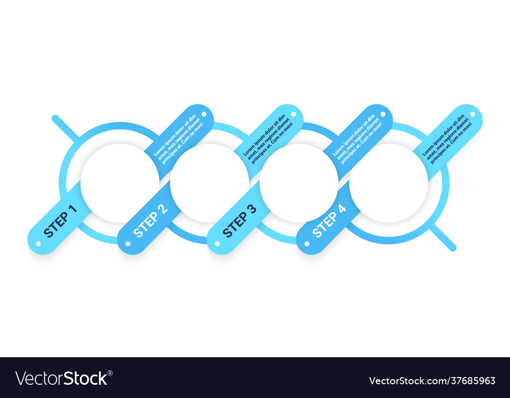 Development progress infographic template