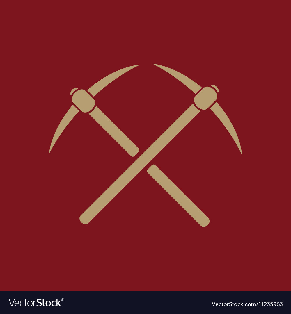 Pickaxe Icon - Mining Tool
