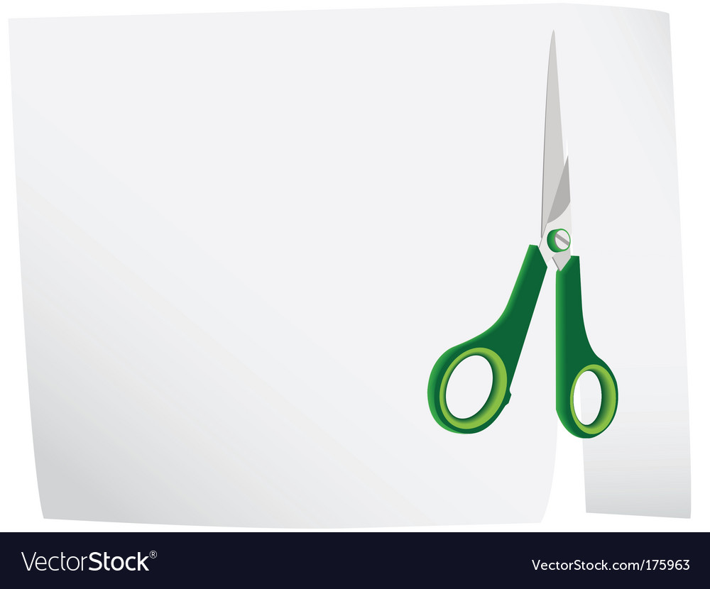 Scissors Cutting Paper