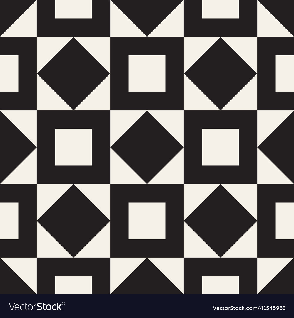 Seamless pattern repeating geometric elements vector image Seamless pattern repeating geometric elements