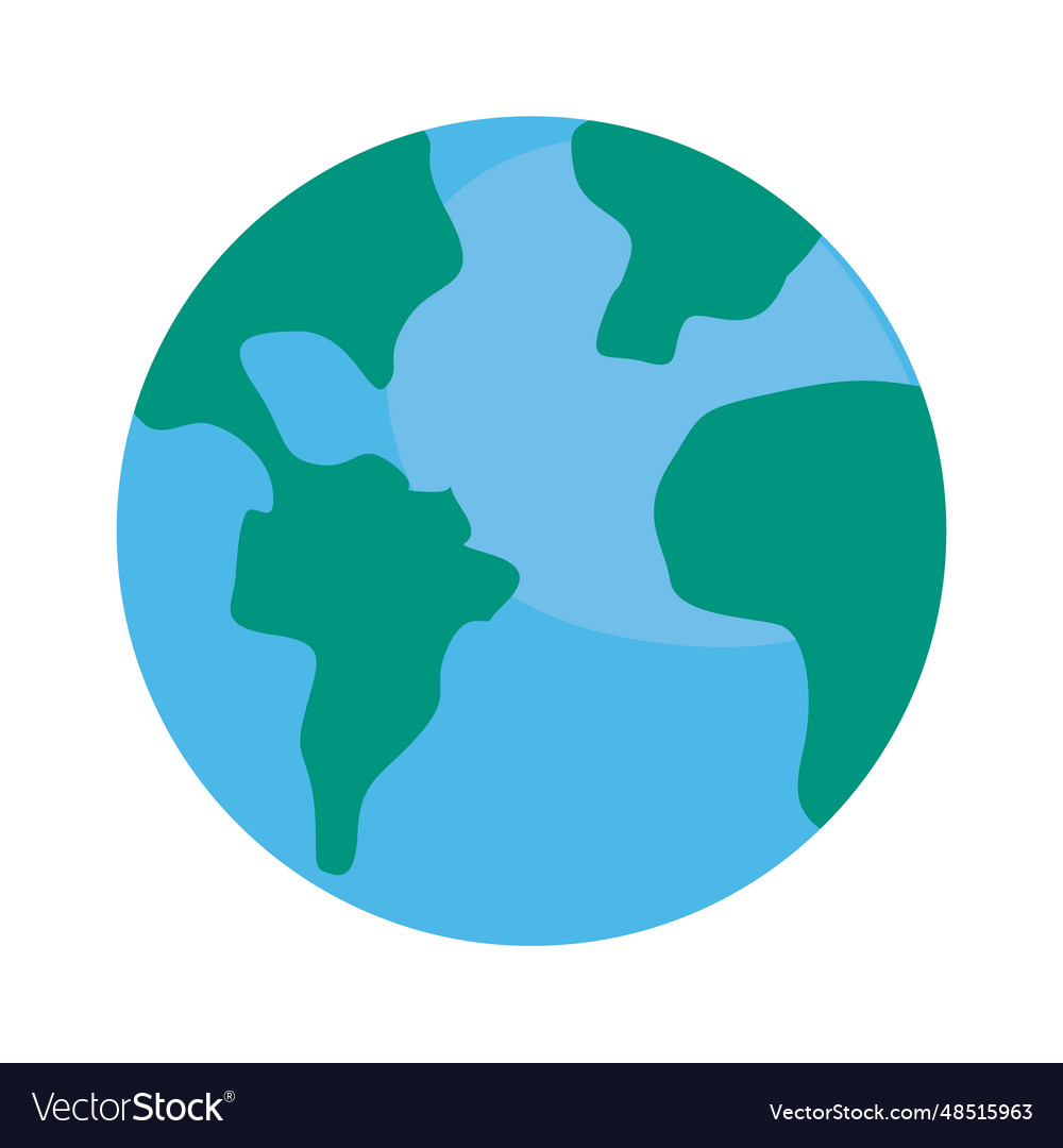 World map icon Royalty Free Vector Image - VectorStock