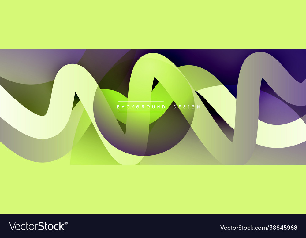 Abstract overlapping lines and circles geometric Vector Image Abstract overlapping lines and circles geometric