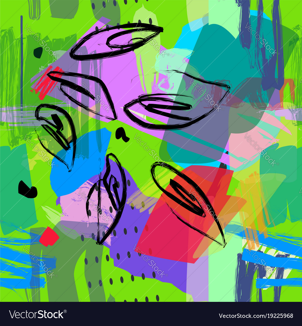 Abstract seamless pattern