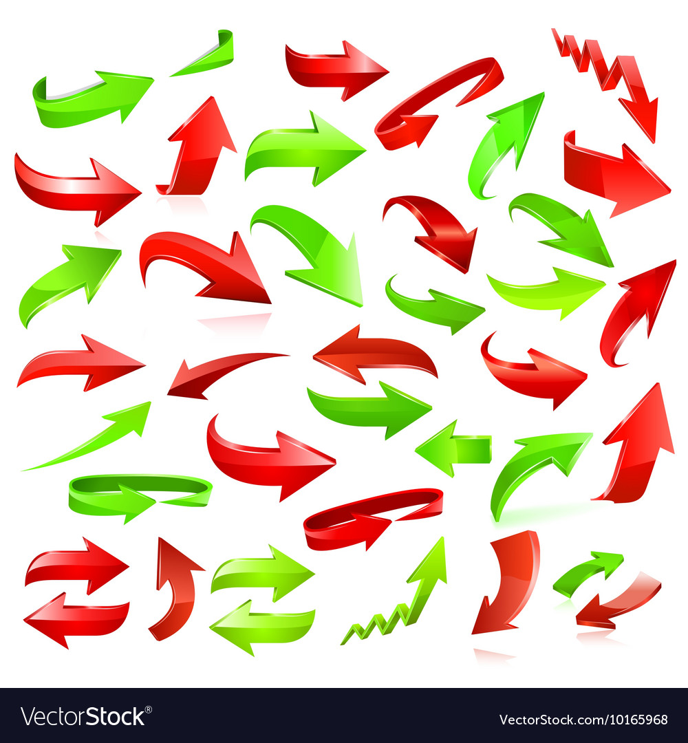 Arrow icon set