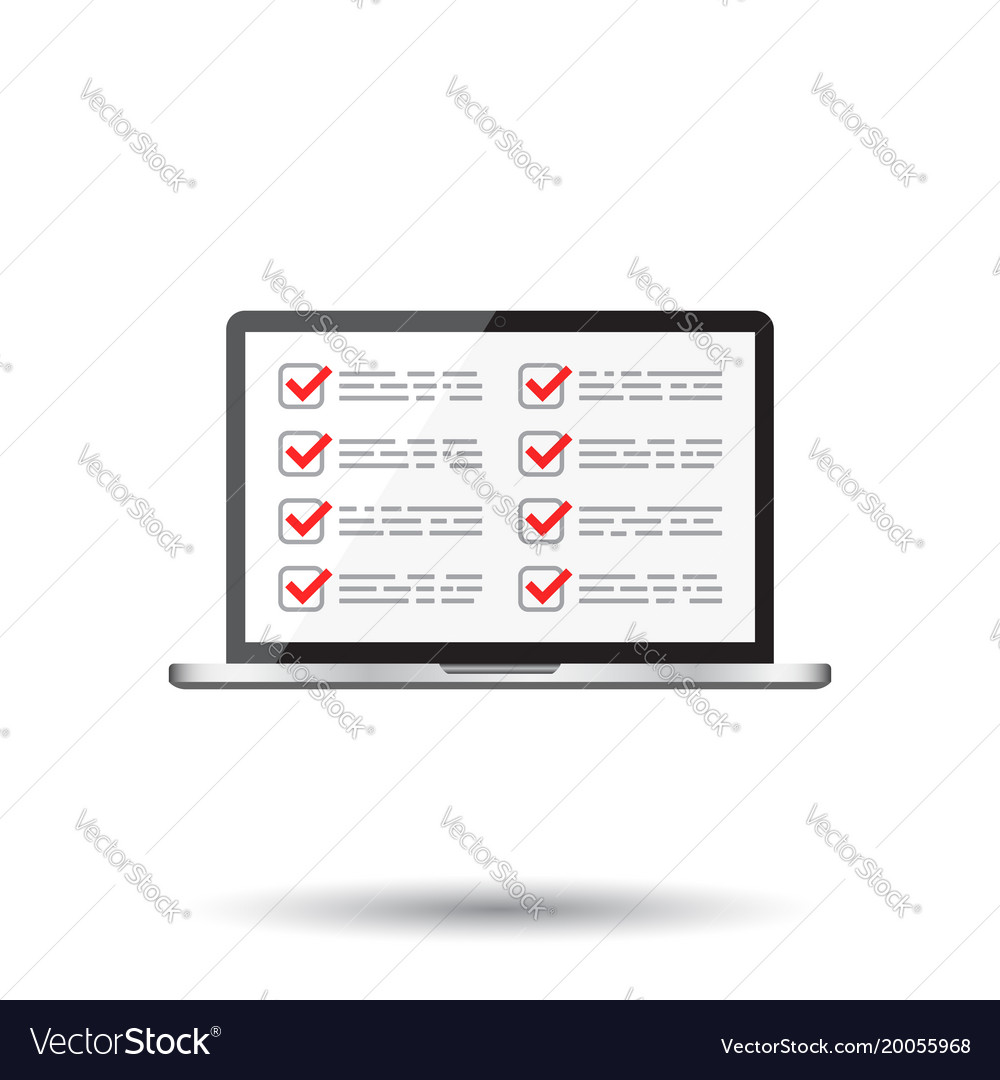 Businessman checklist with notebook check list