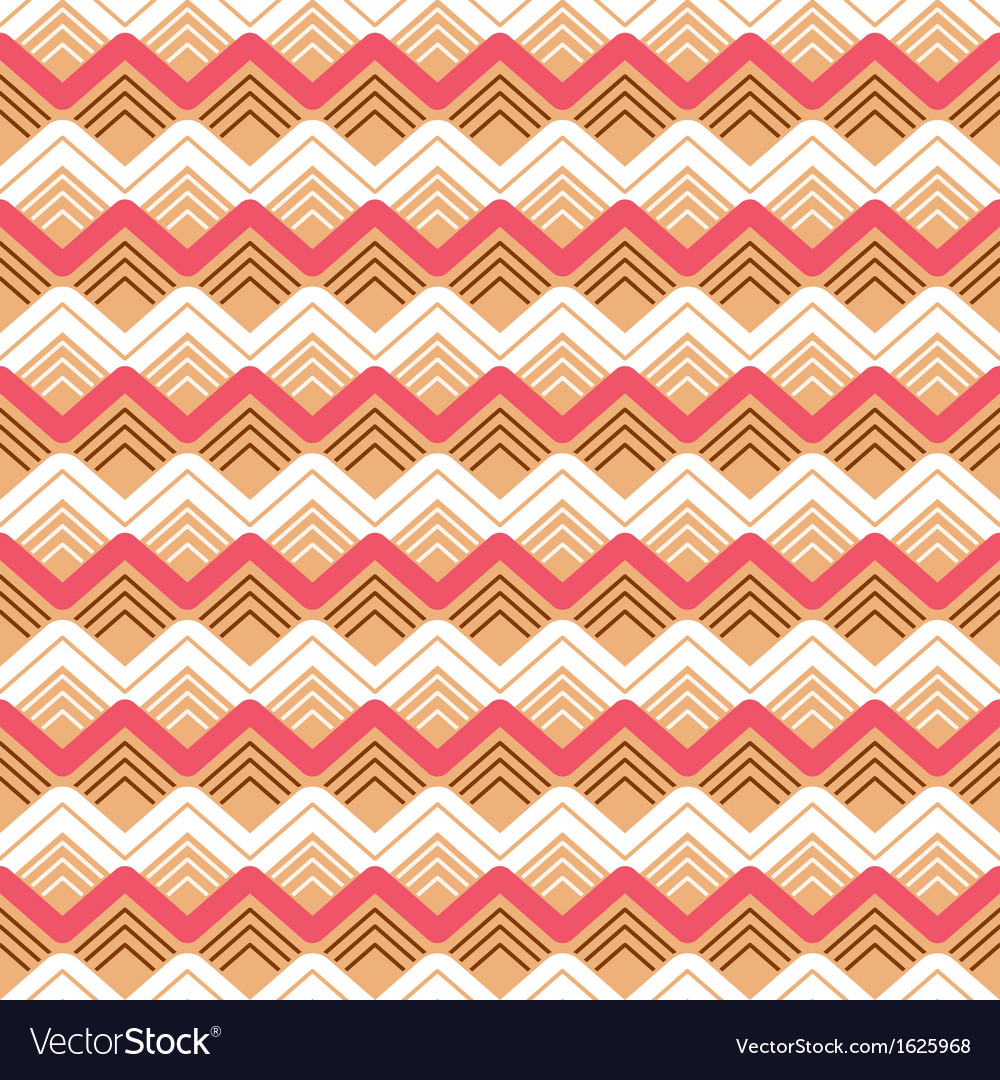 Colorful Zigzag Pattern Background