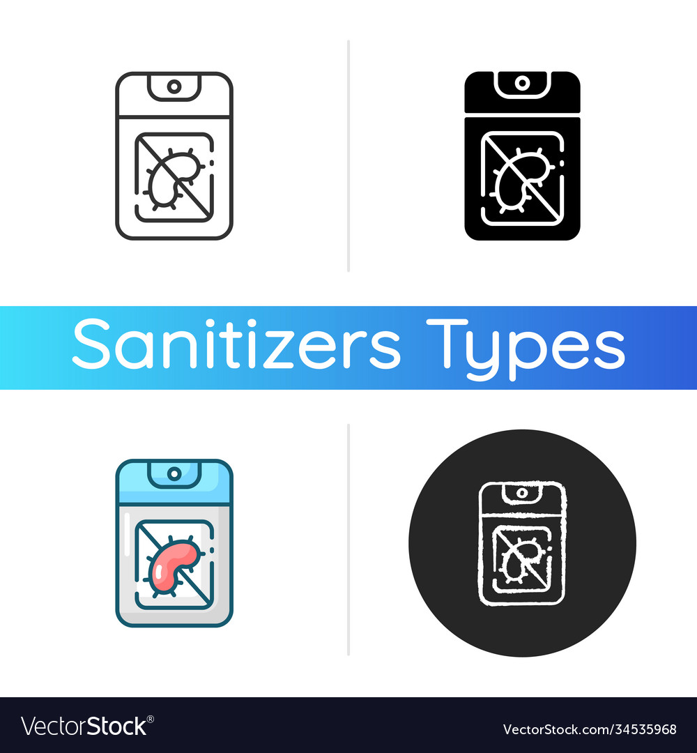 Pocket hand sanitizer icon