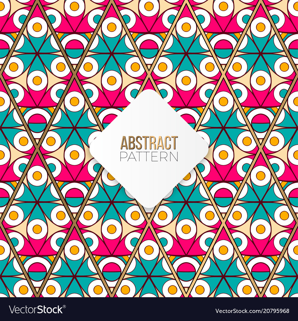 Seamless pattern tile