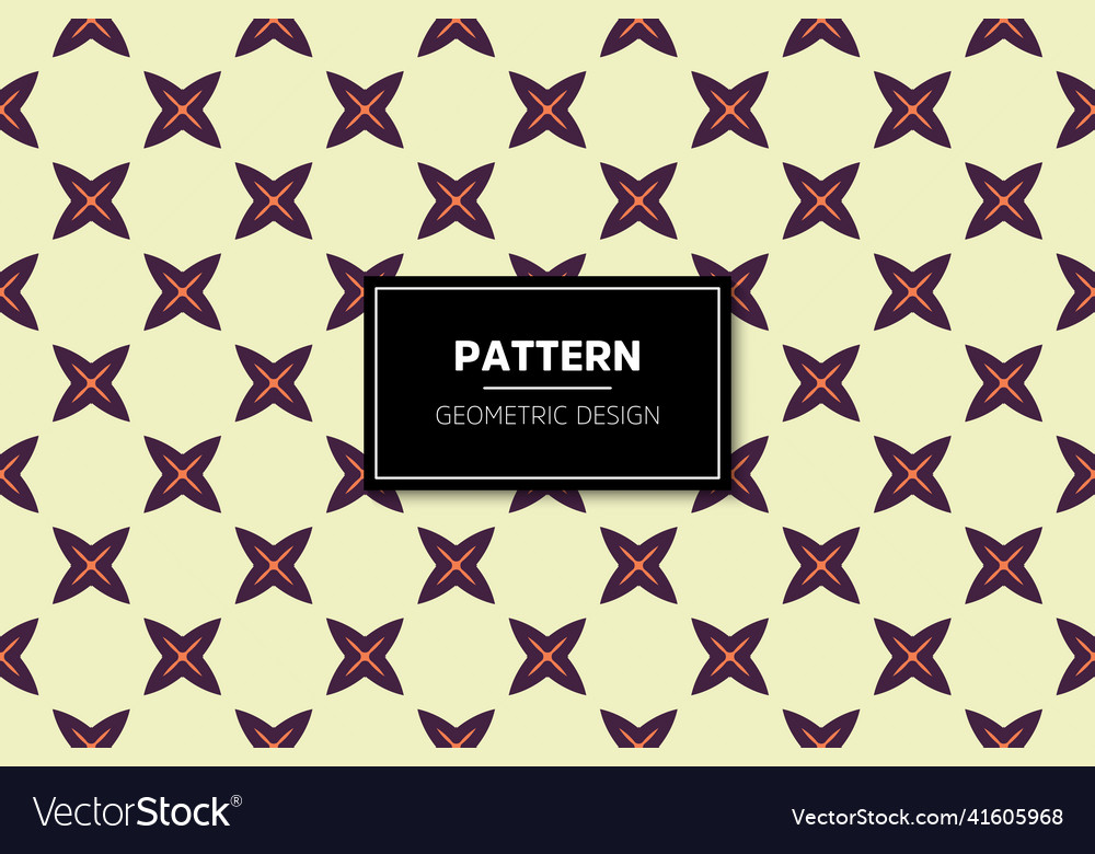 Seamless pattern with simple colorful geometric