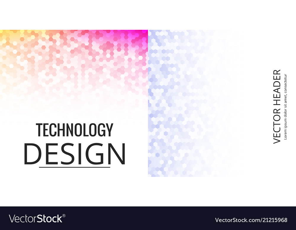Set of geometric pattern abstract background