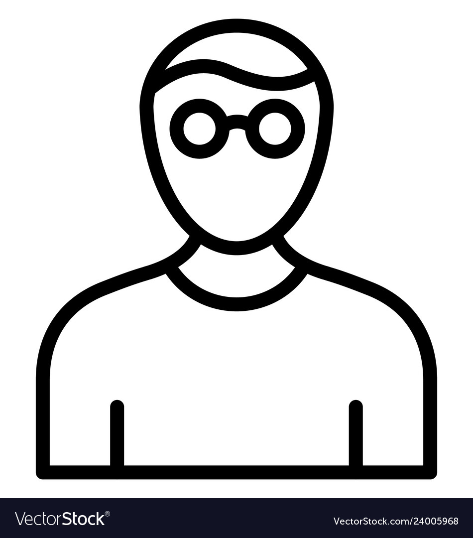 Student icon which can easily modify or ed