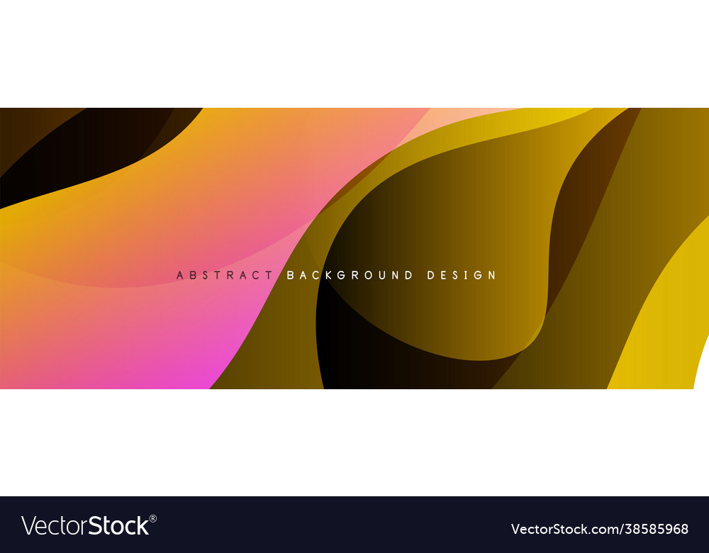 Trendy simple fluid color gradient abstract