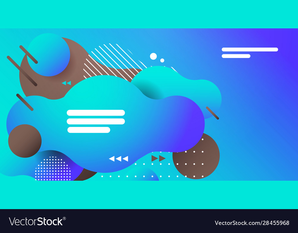 Web template with blank bars dynamical colorful Vector Image Web template with blank bars dynamical colorful